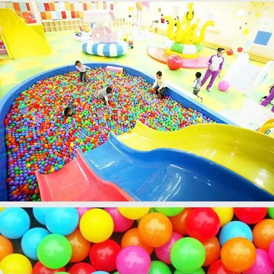 FYDUN Balle Océan en Plastique Souple Colorée - Jouet Piscine Enfant FYDUN Balle Océan en Plastique Souple Colorée - Jouet Piscine Enfant