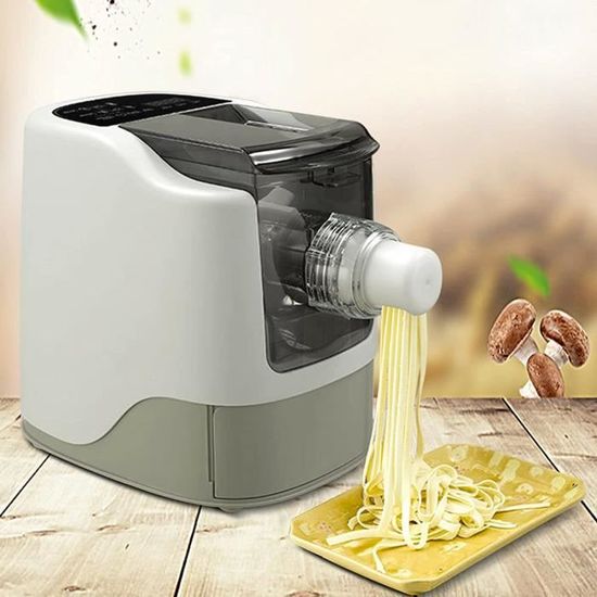Machine à Pâtes Électrique 180W - 9 Formes De Pâtes Fraîches Maison Multifonction