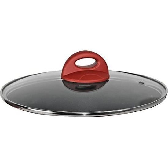 Couvercle Universel Aeternum 26 Cm - Verre Trempé Avec Valve Et Poignées Ergonomiques
