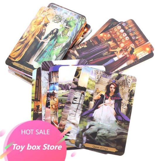 Jeu de soci?�t?� pour jouer au Tarot des sorciers, Pour la divination, Pour jouer ?� plusieurs 