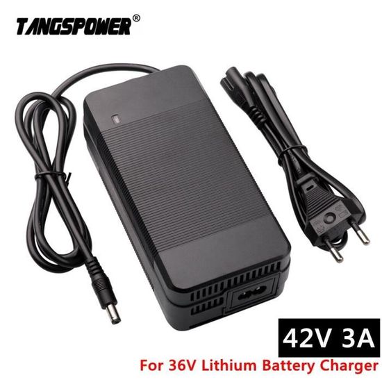 Chargeur de batterie Li-ion au Lithium Intelligent 12.6V 3A pour