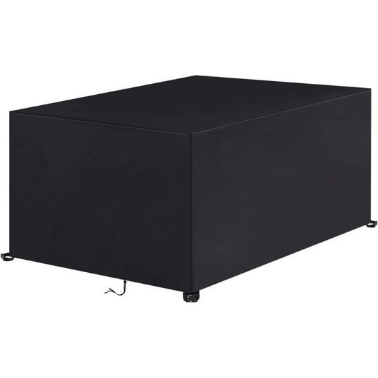 Jardinière bac lit surélevé plantes fleurs terrasse jardin 80 x 80 x 80 cm Résine tressée noir
