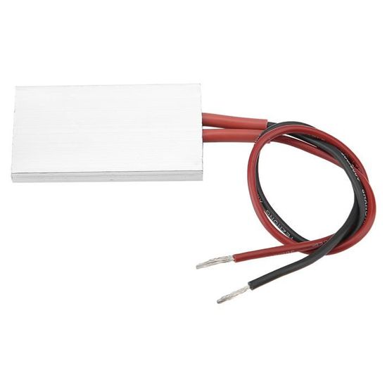 Élément Chauffant Céramique PTC 220V - Plaque Chauffage Thermostatique Aluminium Avec Thermocouple