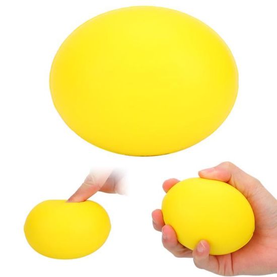 Lot 2 Balles Rééducation Main Poignet - Balle Massage Anti-Stress Pour Renforcer Doigts & Poignets