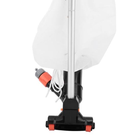 Kit D'aspirateur Pour Piscine - Fonctionne Sans électricité - Avec Perche Télescopique 115cm - Nettoyage Facile