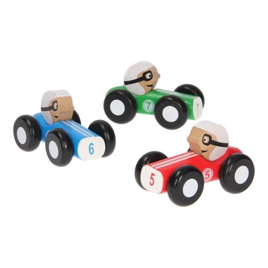 VOITURE DE COURSE EN BOIS F1 Petit Modèle ARTISANS DU JURA