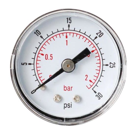 0-300psi 0-20bar Manomètre de Pression Mini-cadran Compresseur d'Air Mètre  Jauge de Pression Hydraulique TS-Y40Z8