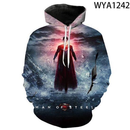 Pull superman on sale homme