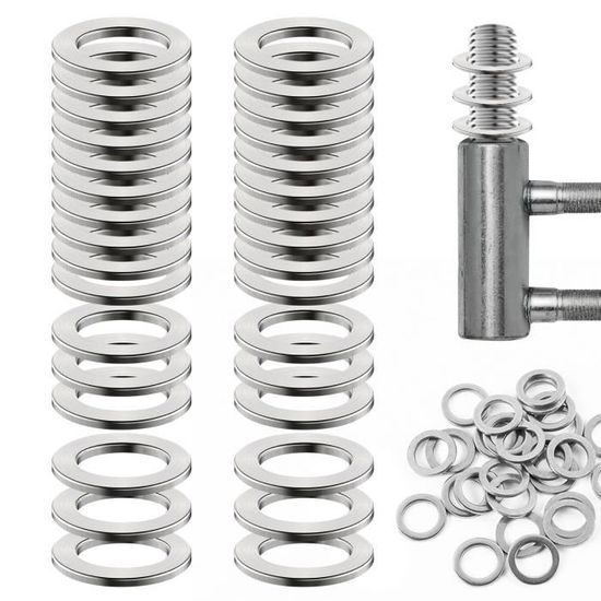 Rondelles Pour Gonds De Porte 10,2 Mm X 15 Mm X 1,5 Mm Rondelles Pour Charnières Metal Bague