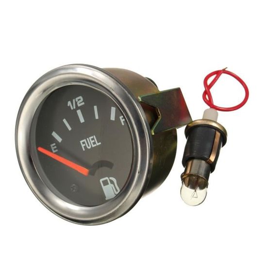 Jauge De Carburant LED SYN 52mm 12V - Affichage Clair Pour Voiture Et Moto, Modèle Durable