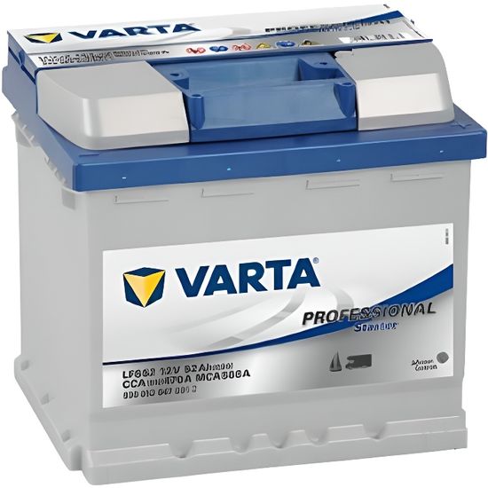 Batterie de démarrage Varta Professionnal Démarrage L1 LFS52 12V 52Ah /  470A - Cdiscount Auto
