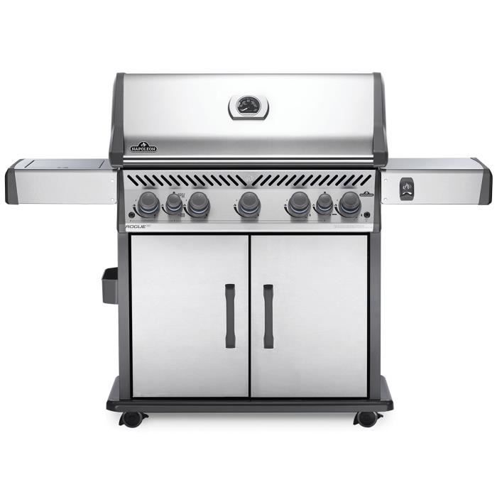 Barbecue à gaz NAPOLEON Rogue 625 SIB Édition Spéciale - 5 brûleurs + Sizzle Zone + brûleur arrière 168 x 64 x 123 cm