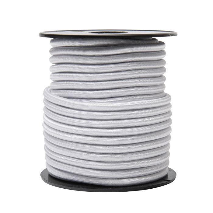 Tendeur élastique blanc Werkapro Ø4mm x 20m