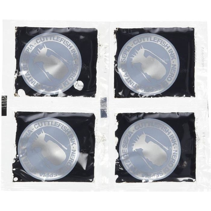 Encre de seiche - Les 12 sachets de 4g