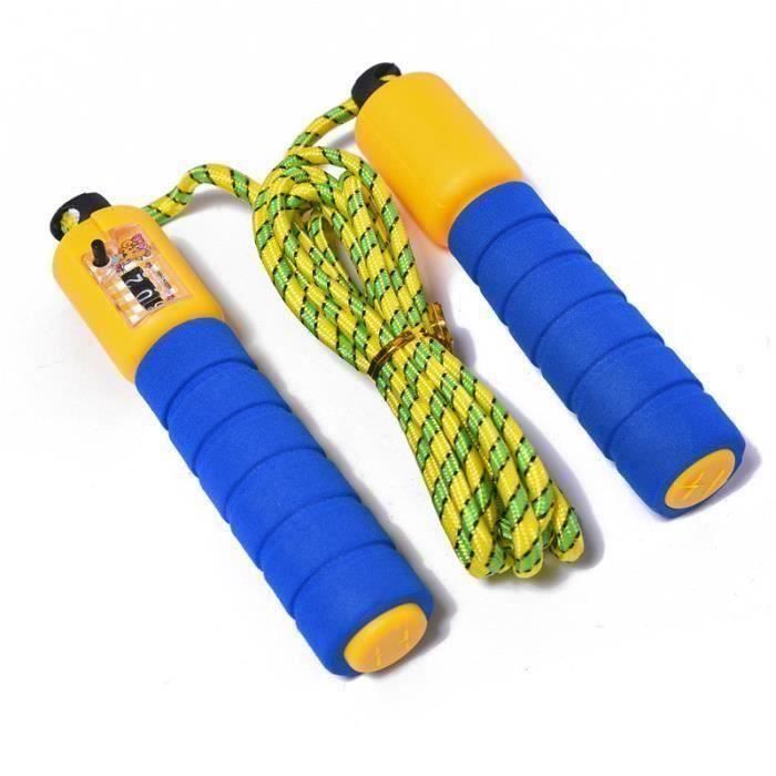 Corde à Sauter Corde en nylon Fitness Corde Réglable