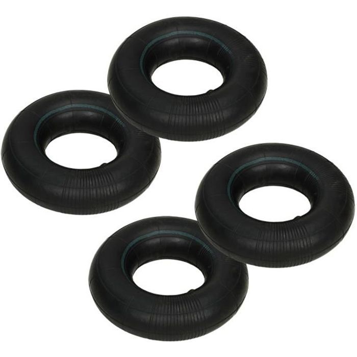 Lot de 4 Chambre à air - 3.00-4 260x85 mm - pour roue de diable Caoutchouc