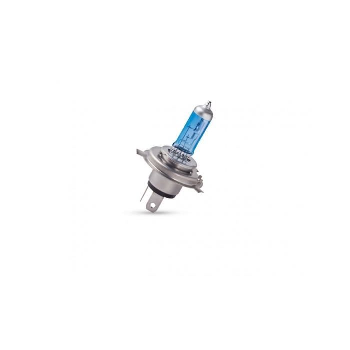 Ampoules PHILIPS H4 CrystalVision Ultra Moto P43T 12V 35/35W - boîte de 10