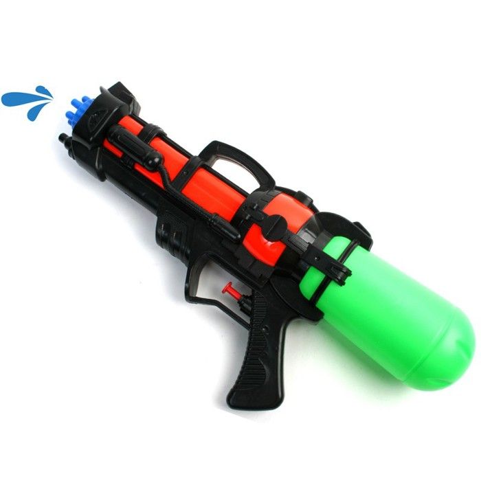 Pistolet A Eau Spatial 38 CM avec Reservoir VISSE Jouet Jeu Plage Cadeau Enfant