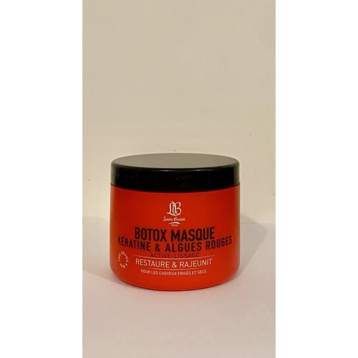 Masque Botox à la Kératine & Algues Rouges