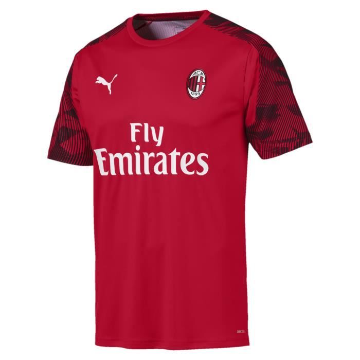 MAILLOT NEWS TRAINING TOP AC MILAN ROUGE 2019/20 ac milan