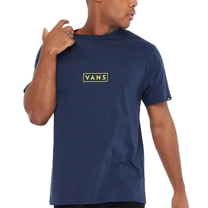 Vans Easy Box Homme T-shirt manches courtes décontracté col rond - -