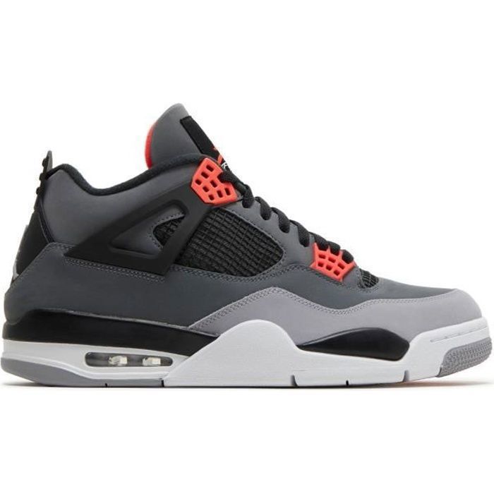 BasketsAIR-JORDAN 4 RETRO 'INFRARED NoirGris