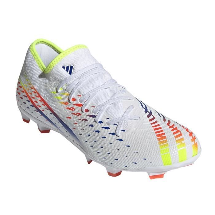 Chaussures ADIDAS Predator EDGE3 L FG Blanc - Homme/Adulte
