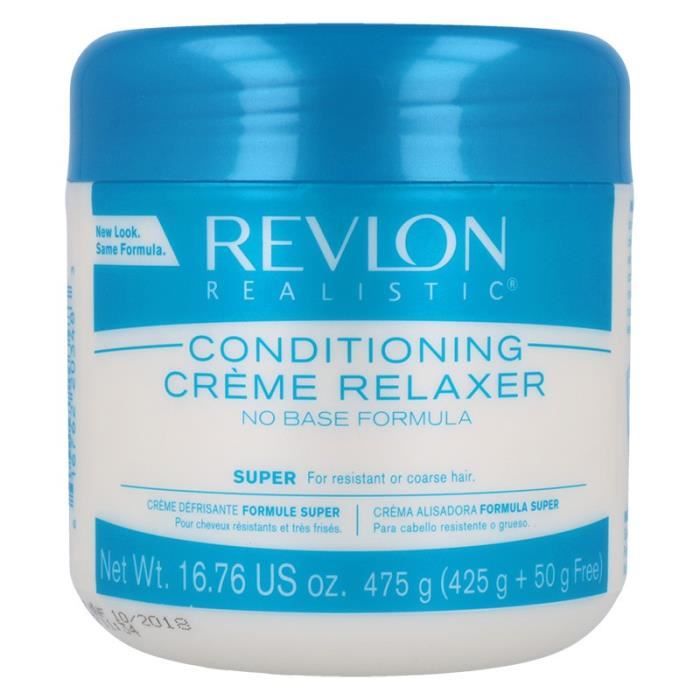 Crème de redresseur de cheveux afro
