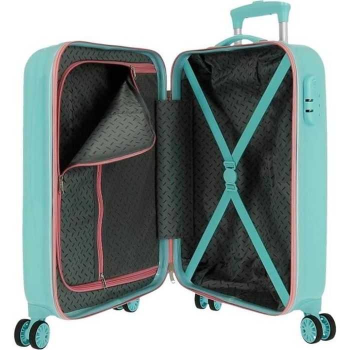 Roll Road valise pour enfants Licorne 34 litres ABS 55 cm turquoise