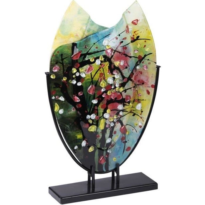 Vase œuf Adachi 33x50 cm - Table Passion Multicolore