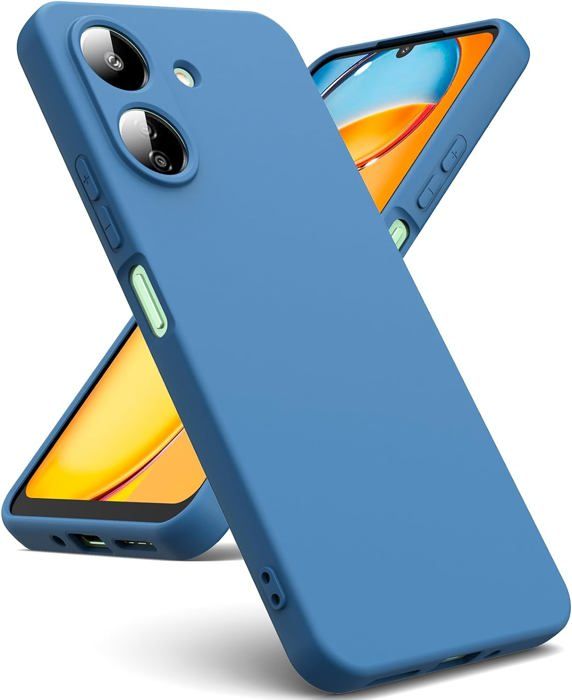 XINYEXIN Cover per Xiaomi Redmi 13C / Xiaomi Poco C65, Custodia con Protezione Fotocamera [360° Magnetica Anello Supporto] Hard PC y TPU Silicone Antiurto Custodie - Viola