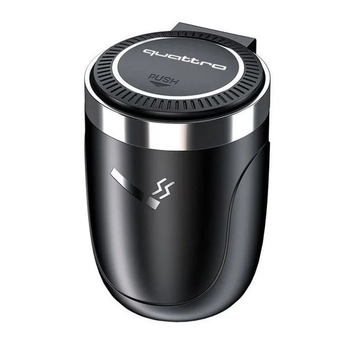 MAJHER Pour Rena-ULT/Arkana/Austral/Avantime Cendrier De Voiture Avec Couvercle LED Portable Cendriers Cylindre Sans Fumée Coupe-Vent Cendrier Anti Odeur Accessoires,B