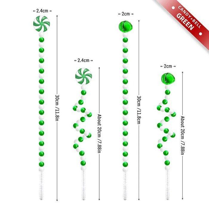 32 Ornements Miniatures De Noël En Résine - Figurines Pendentifs Pour Sapin, Décoration DIY, 2.6 Cm