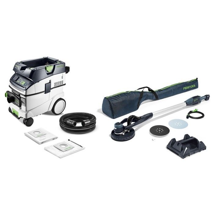 Kit ponceuse à bras et aspirateur PLANEX LHS-E 225/CTL 36-Set 578417 - Festool