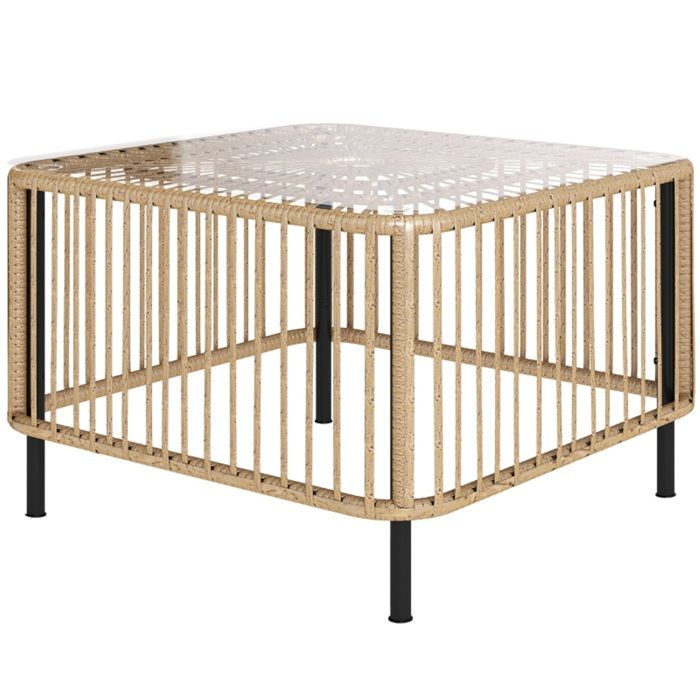 HOMASIS Table De Jardin En Bois Sapin Naturel Avec Plateau Pliable - Table Potagère Avec Étagères, Tiroirs, 3 Crochets, 108x50x153 Cm