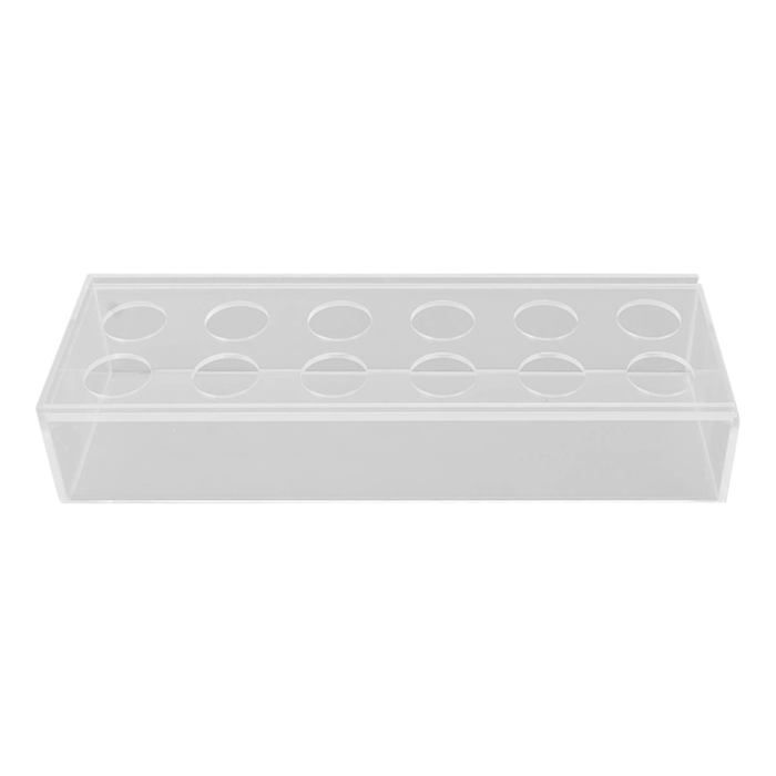 Vase De Fleurs Rectangulaire En Acrylique, Vase Livre Transparent, Vase