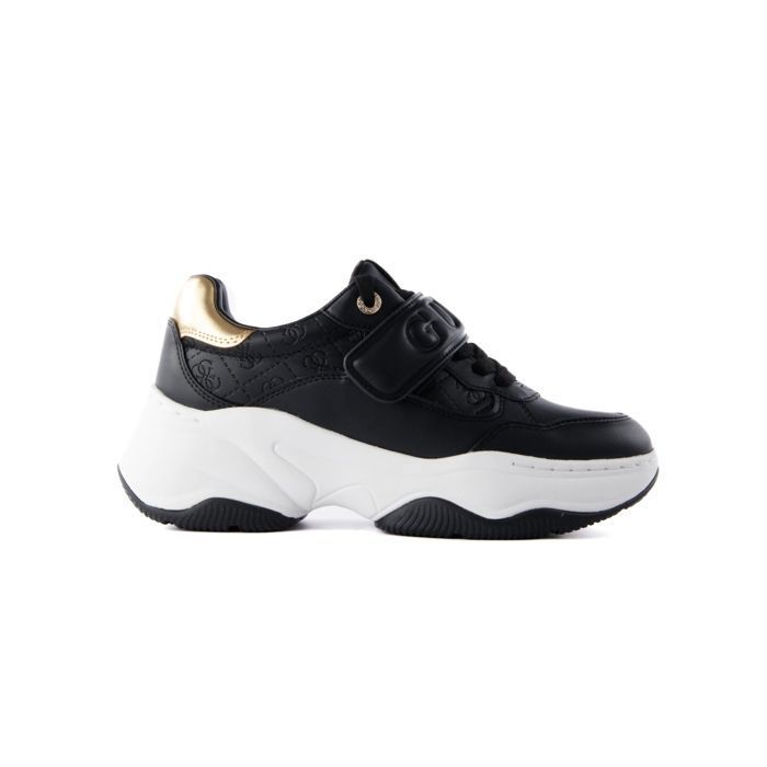Basket Guess Femme Celia Noir Synthétique