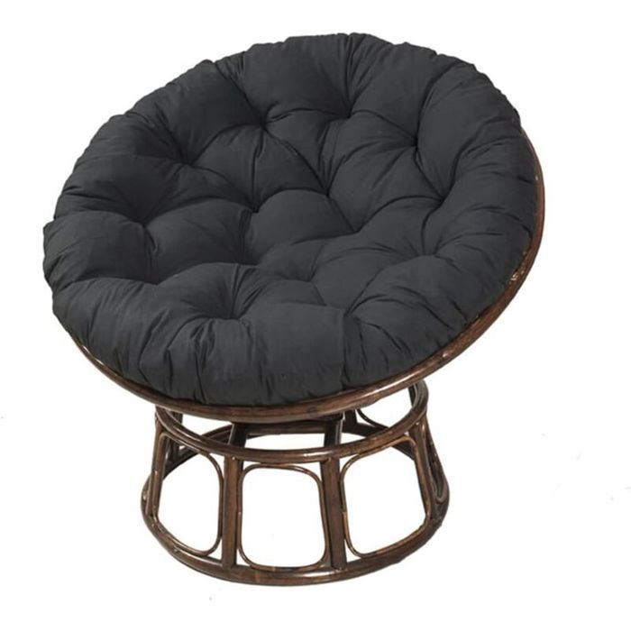Coussins de Chaise Ronds Doux Épais Coussin Fauteuil Papasan Coussin Fauteuil Rotin pour Jardin ExtéRieur Balcon Et Salon (Le No