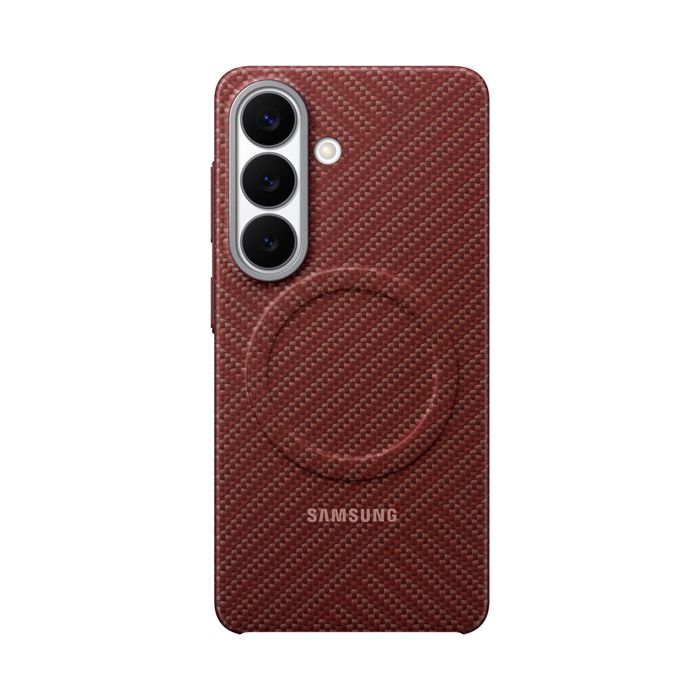 Coque MagSafe pour Galaxy S26 Effet Carbone Antichoc Samsung