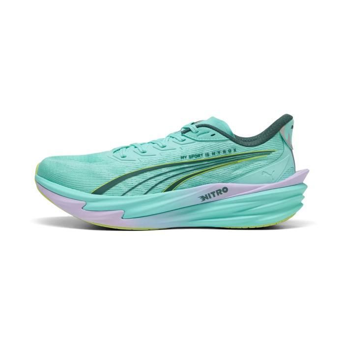 Chaussures de running Puma Deviate Nitro 4 - X Hyrox - intense mint/light lavender