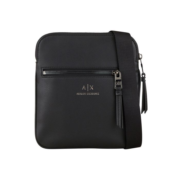 Sacoche plate taille M - Armani exchange - Homme TU Noir