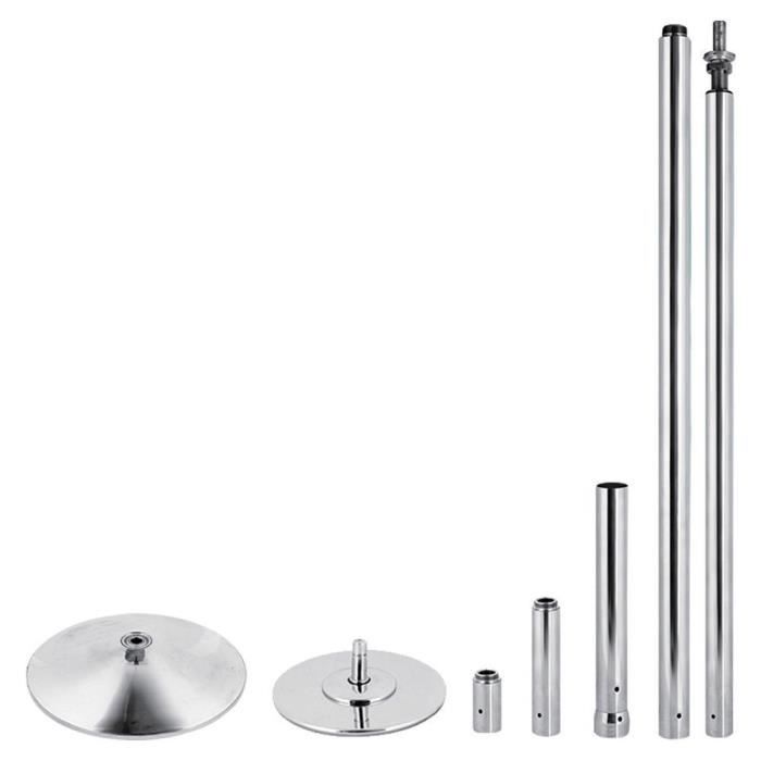 Barre De Pole Dance Réglable - Rose - Acier - Pliable Et Portable - Occasion