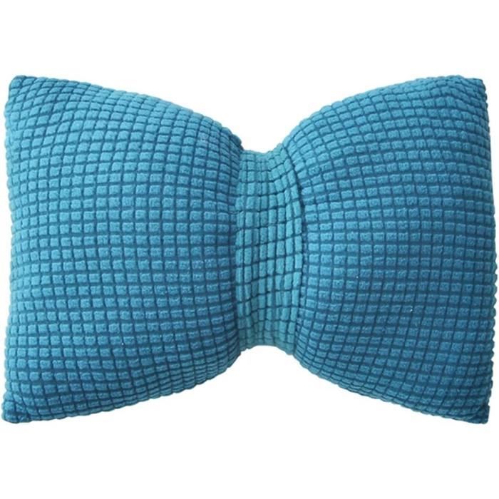 Coussin Repose-Tête Pour Chaise Longue – Oreiller Bain De Soleil Ergonomique 37×17 Cm Avec Sangle Réglable