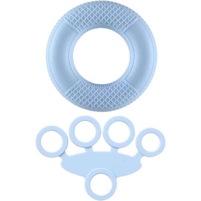 Silicone Finger Stretchers Grip Rings Hand Exerciser Exercise Trainer ...