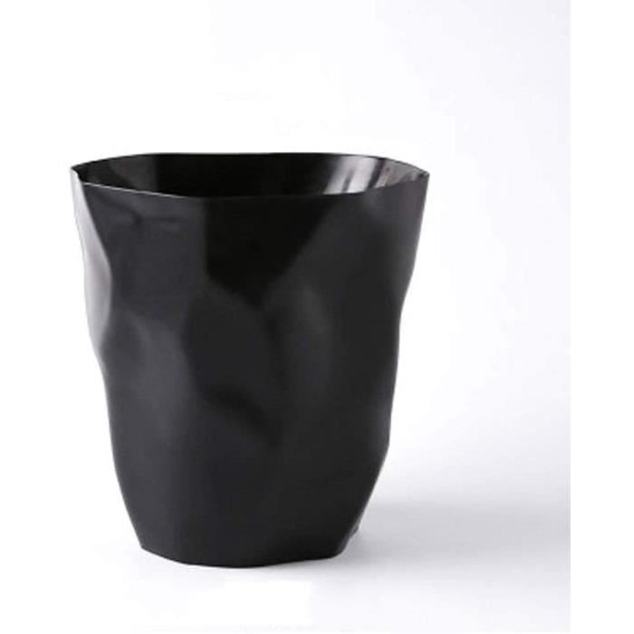 Poubelle Haodou Sans Couvercle – Corbeille Compacte Pour Salle De Bain, Bureau Ou Cuisine | Design Polygonal Coloré | Facile à Nettoyer