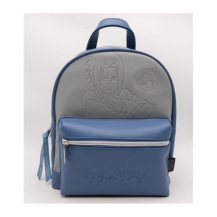 Sac à dos Naruto - WT&T - Fashion Sasuke - Noir - Adulte - Porté dos
