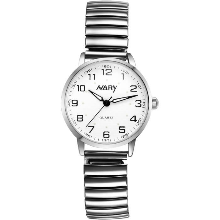 Montre-bracelet à Quartz pour hommes RUMOCOVO® - Marque en cuir