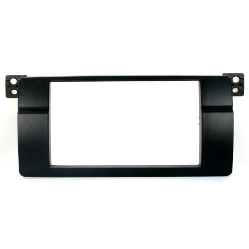 Audioproject A418 Façade Autoradio 2 DIN Pour BMW Série 3 E46 - Cadre D'Encastrement Noir 1998-2005