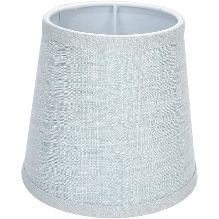 Abat-jour En Lin NUOBESTY - Écran De Lampe De Table Carré E27 Pour Décoration Intérieure