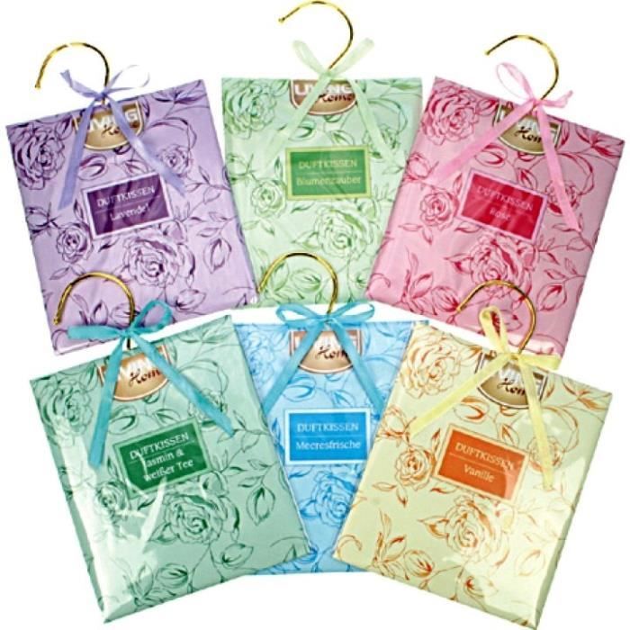 Sachets parfumés vanille pour parfumer tiroirs armoires à linge placards  meuble à chaussures salles de bain sent bon voiture (10g - Cdiscount Maison